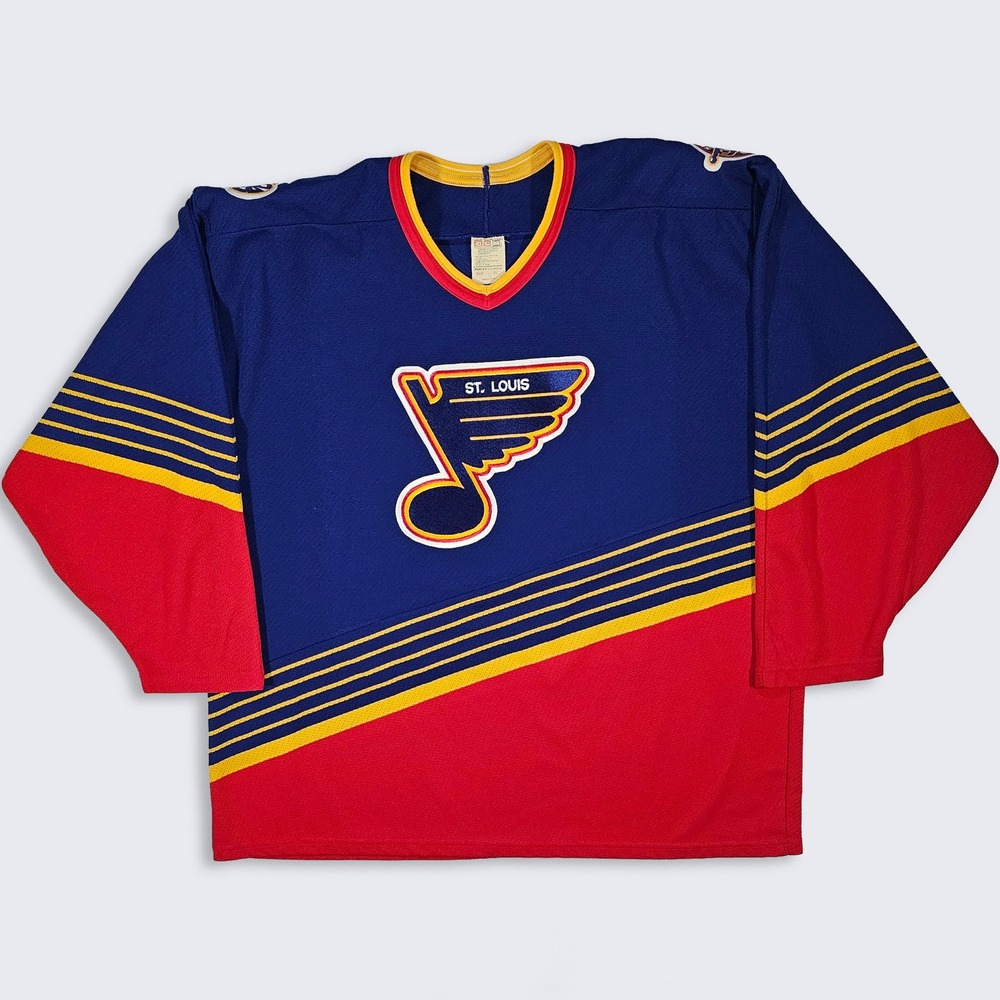 St Louis Blues Vintage 90s CCM Hockey Jersey